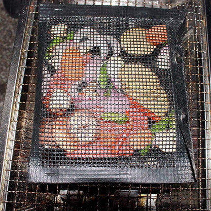 Sac en Maille Antiadhésif pour Grillage de Barbecue