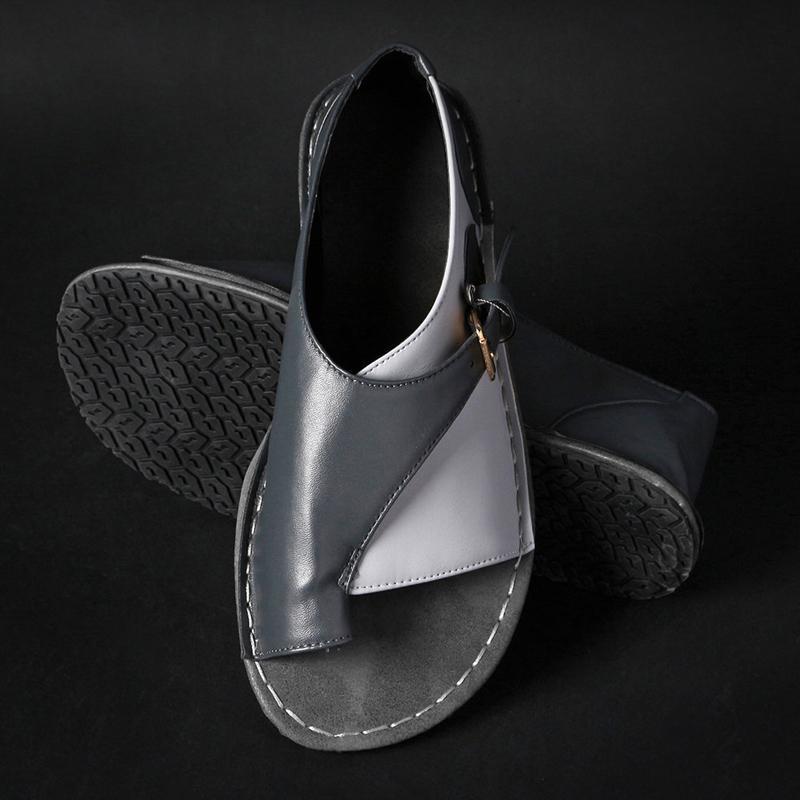 Sandales Cuir Femmes Plates