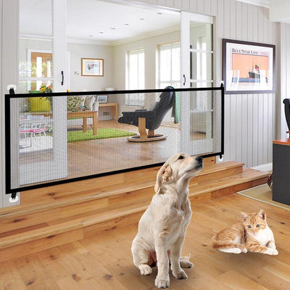 Barrière de Porte Pliable pour Animaux