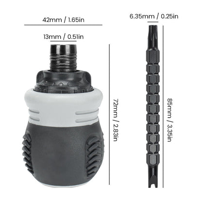 Kit Mini-tournevis à Cliquet 13 en 1