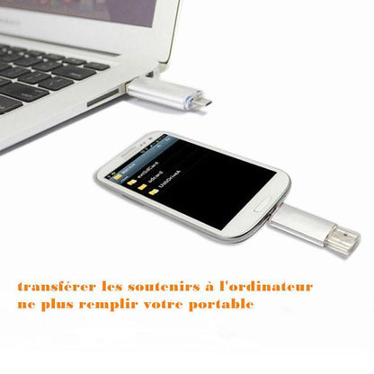16 Go/32 Go/64 Go Clé USB Flash Drive pour Smartphone Android et Tablette