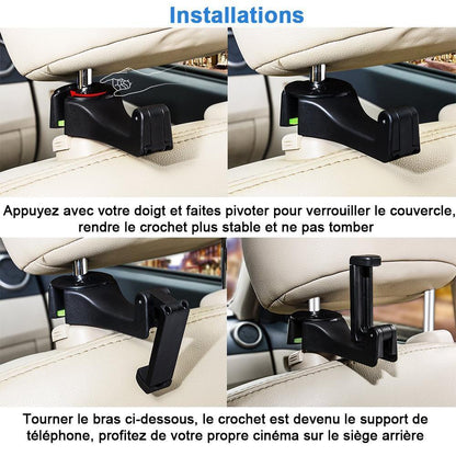 Crochet de Siège Arrière de Voiture