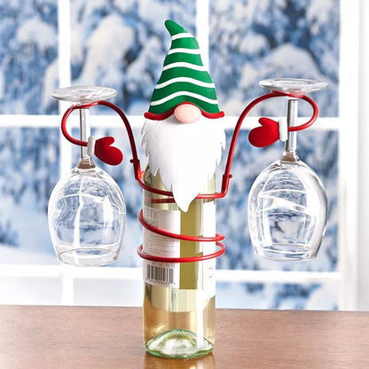 【🎅Vente anticipée de Noël - Économisez 50 %🎅】Porte-bouteilles & Verres à vin