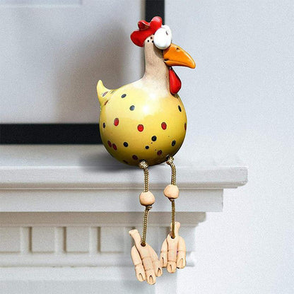 Jouet Drôle de Poulet Décor pour Jardin