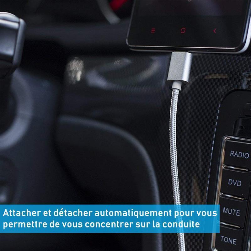 Câble de Charge Magnétique pour iPhone, Android et Type C