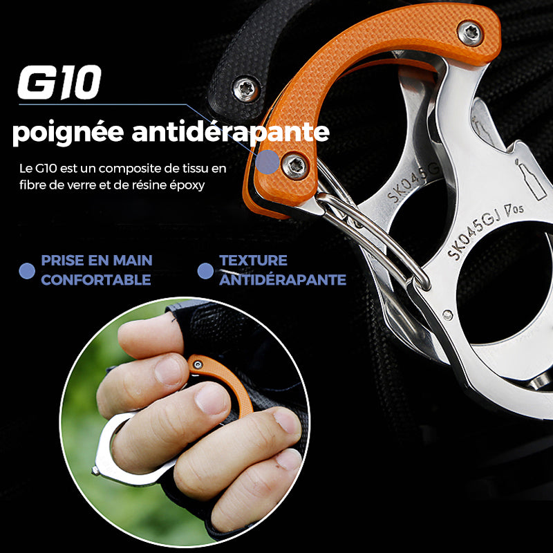 Clé de voiture Boucle Auto-Protection Crochet