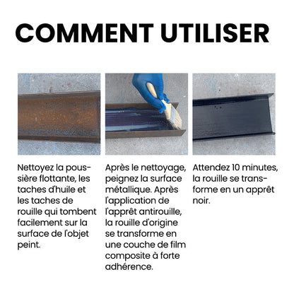 ✨Peinture Á Base D'eau Anti-rouille Métallique