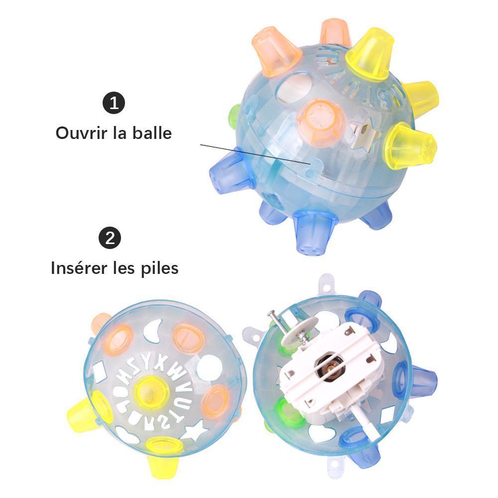 Jouet-Balle Rebondissant À LED