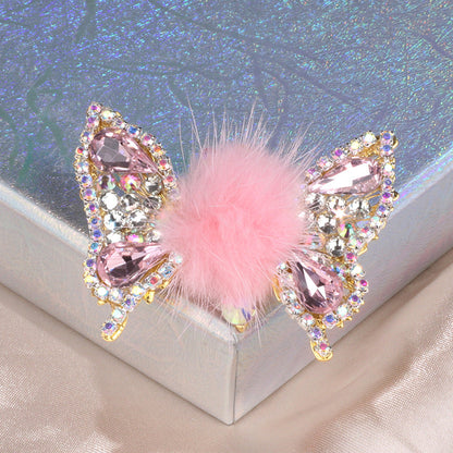Épingle à Cheveux Papillon Volant