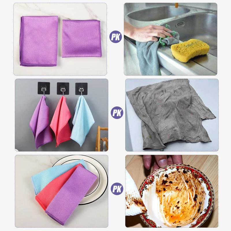 ✨Tissu de Nettoyage en Microfibre pour le Polissage des Ecailles de Poisson