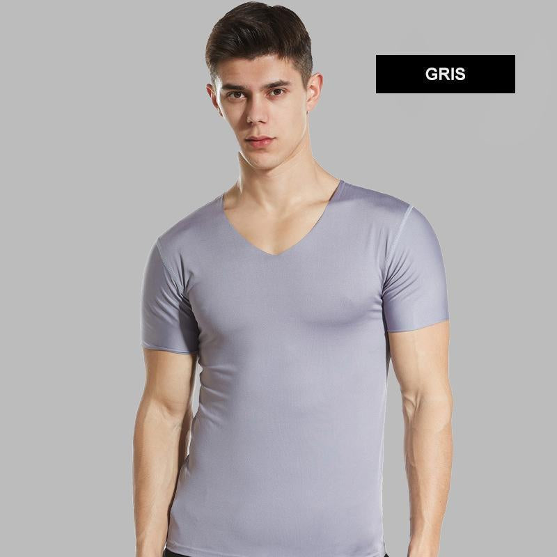 T-shirt À Séchage Rapide en Soie de Glace