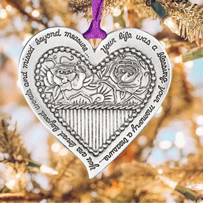 💖«Quand quelqu'un que vous aimez devient un souvenir» -🎄Ornement Commémoratif Joyeux Noël