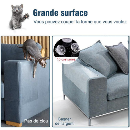 Ruban de Protection de Meubles Résistant aux Rayures pour Chats