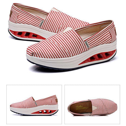 Chaussures De Toile Avec La Bouche Peu Profonde