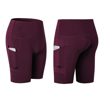 Short De Sport Taille Haute pour Femmes