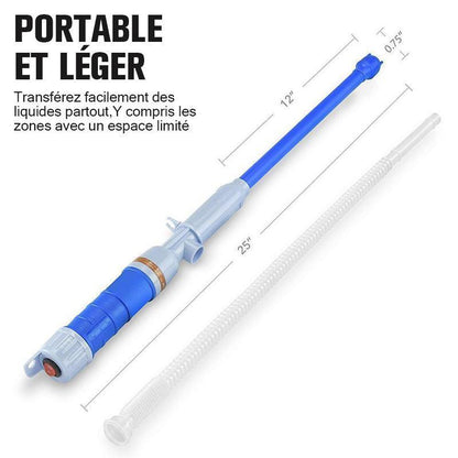 Pompe à Siphon de Rransfert de Liquide à Piles