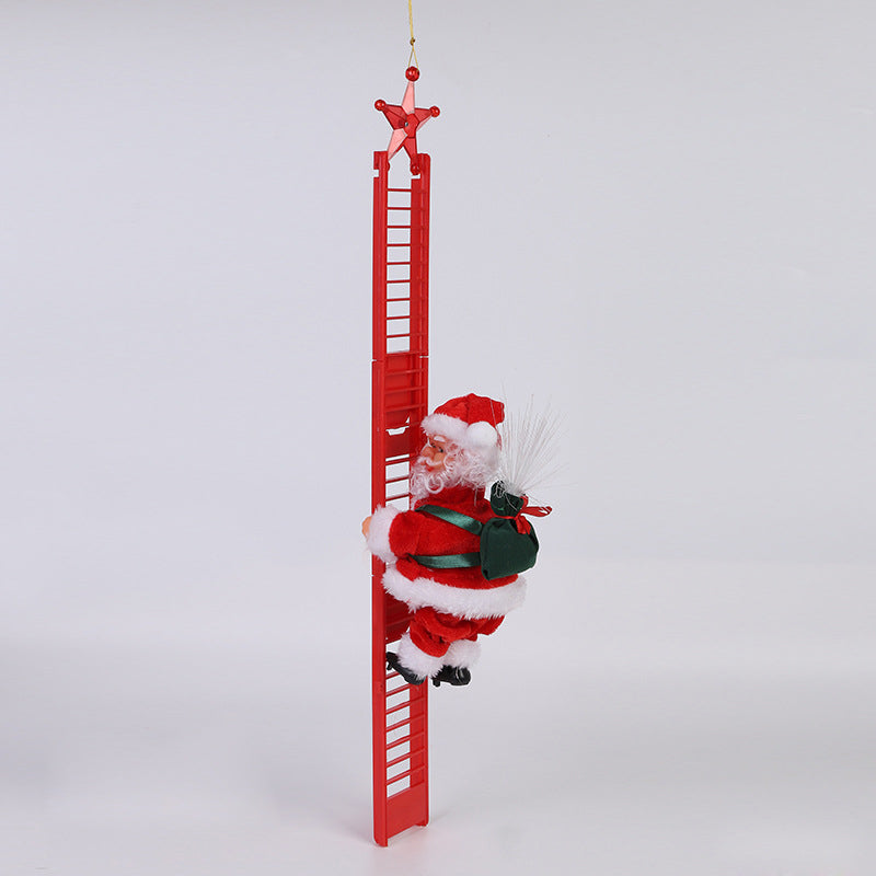 Père Noël grimpant électrique