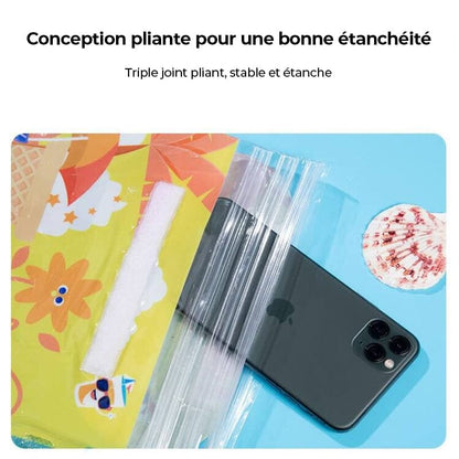 Sac à bandoulière à trois volets avec écran tactile