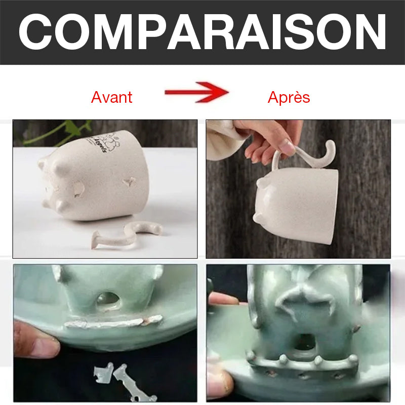 Puissant adhésif de réparation multi-matériaux