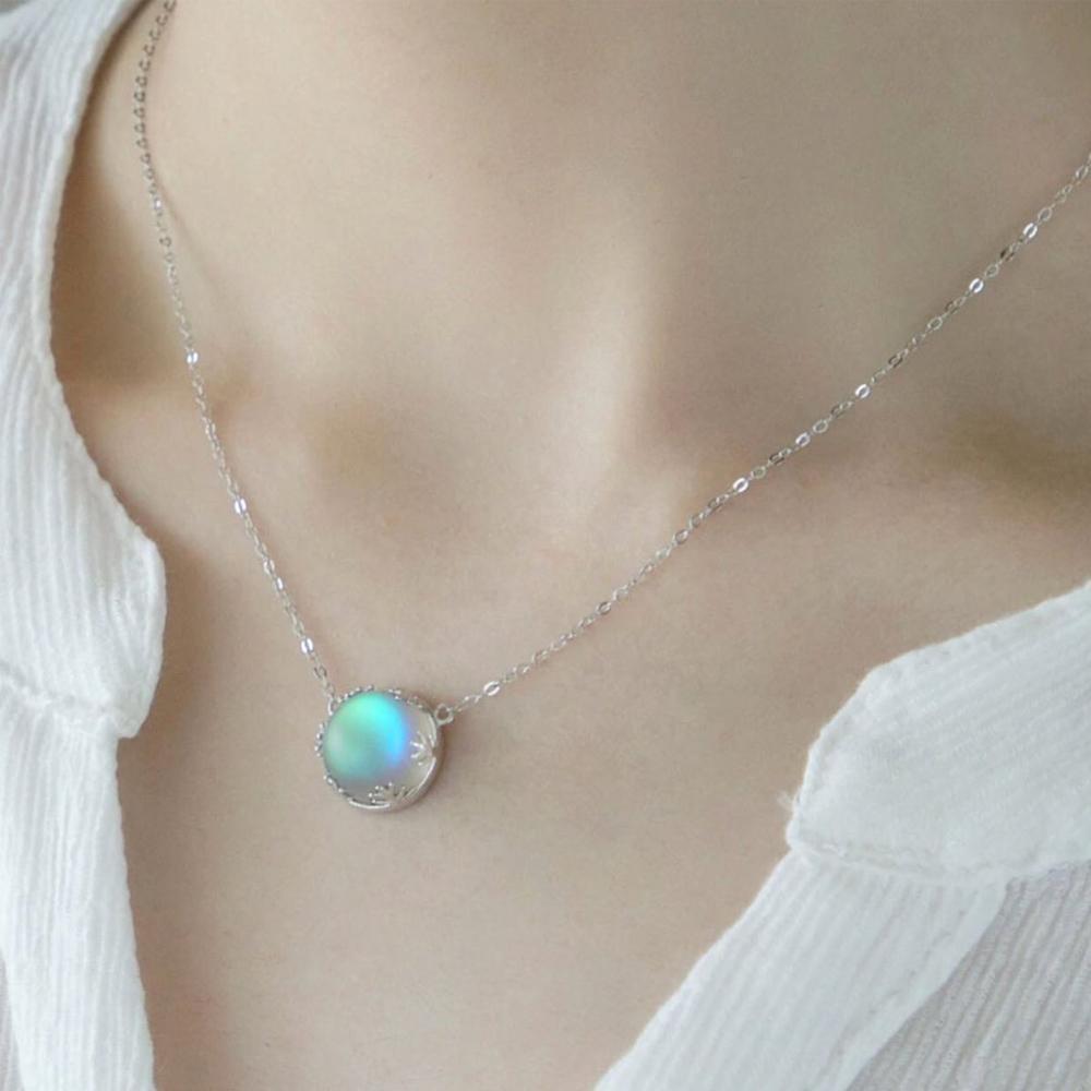 Le Collier Aurore Boréale en Argent