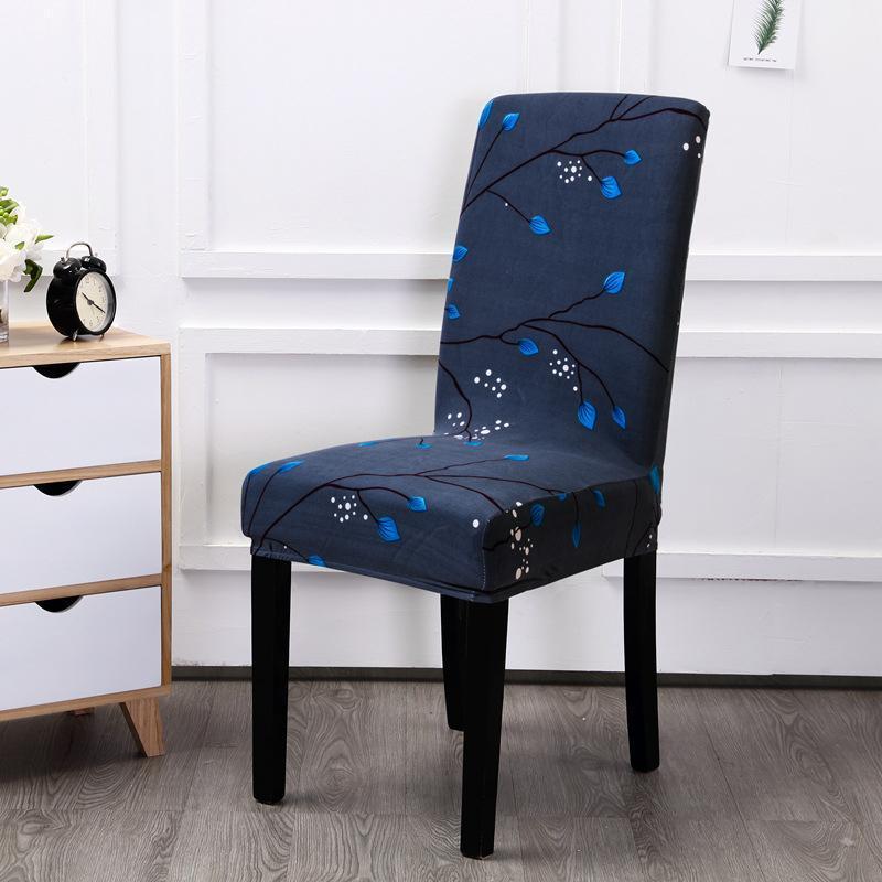Housse de chaise multicolore en spandex