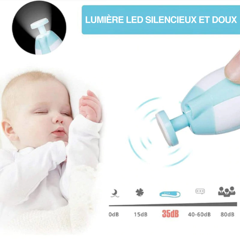 Ensemble de coupe-ongles pour bébé de qualité supérieure