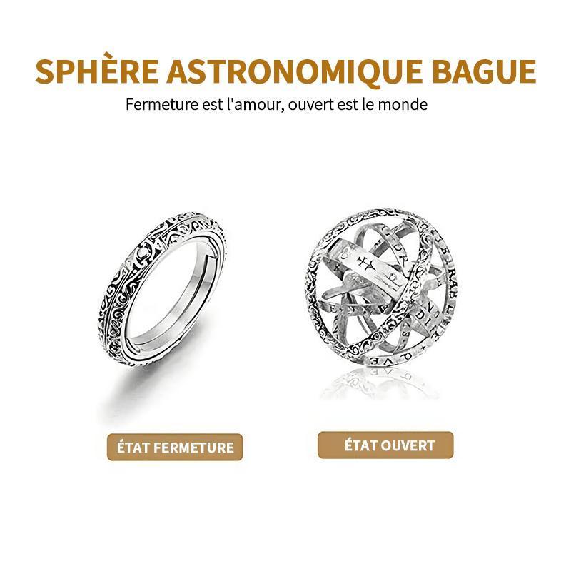 Sphère Astronomique Bague