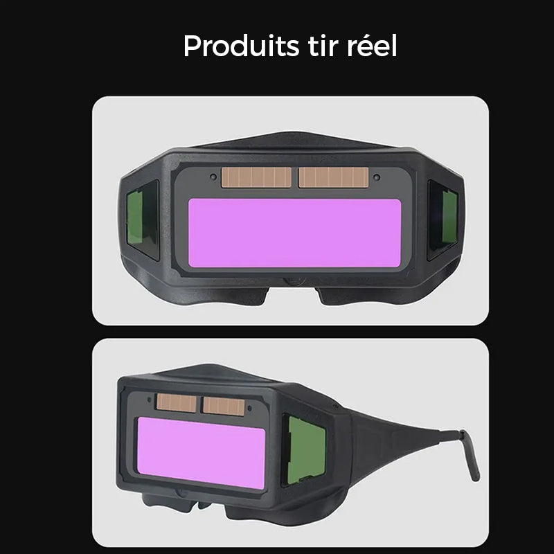 Lunettes de protection oculaire de soudage brûlant