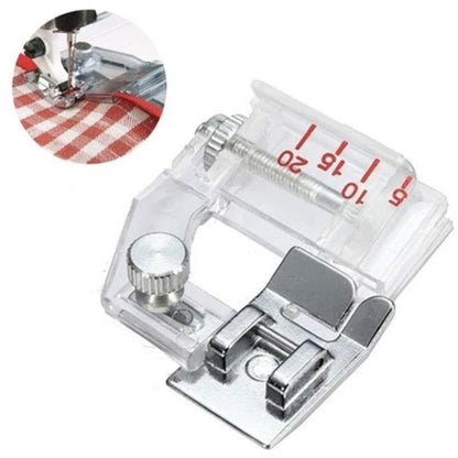 Pied de Reliure de Biais Réglable pour Machine à Coudre
