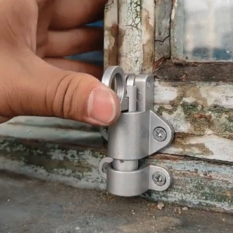 🔥Loquet Automatique à Ressort de Fenêtre en Alliage d'Aluminium