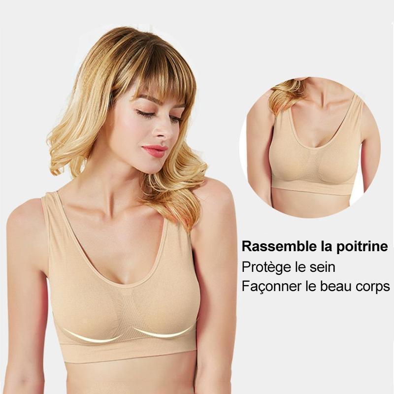 Soutien-Gorge de Sport Confortable Respirant-3 Pièces
