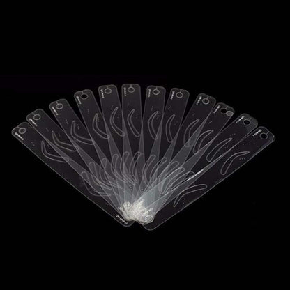 Règle Sangle de Sourcil （12 formes）