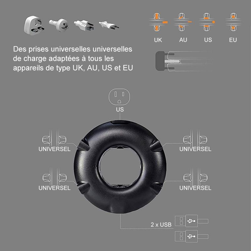 Universal Travel Power Strip