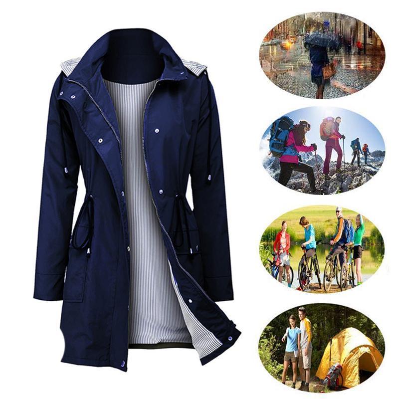 Manteau à capuche pour  femme