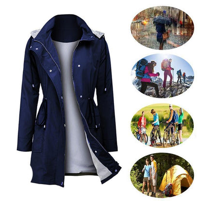 Manteau à capuche pour  femme