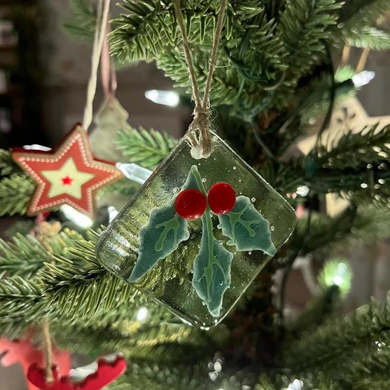 Décoration en verre pour l'arbre de Noël