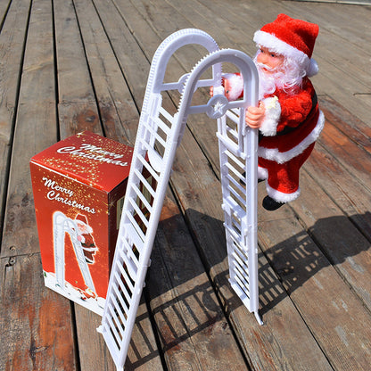 Père Noël grimpant électrique