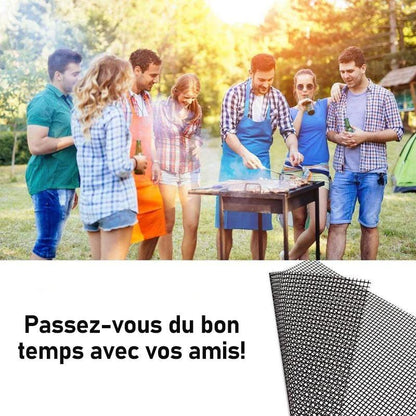 Tapis de Barbecue en PTFE (3 pièces)