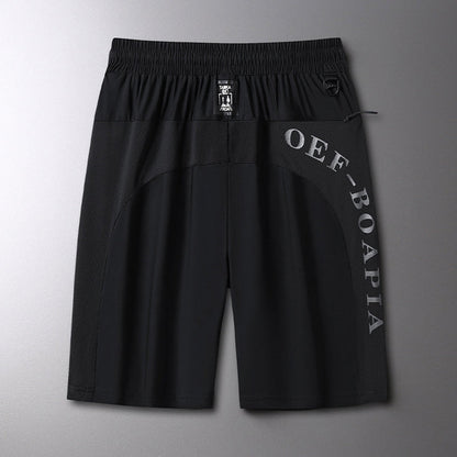 Short homme en soie glacée