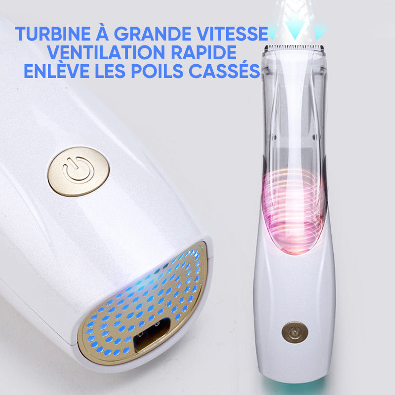 Tondeuse pour poils d'animaux avec aspiration