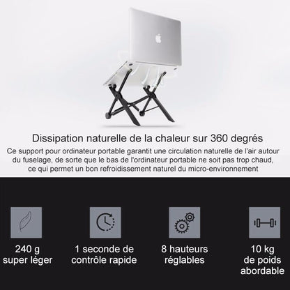 Support Ajustable pour Ordinateur Portable