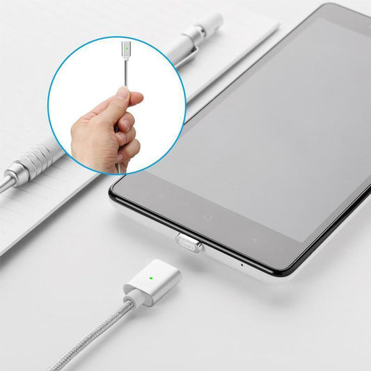 Câble de Charge Magnétique pour iPhone, Android et Type C