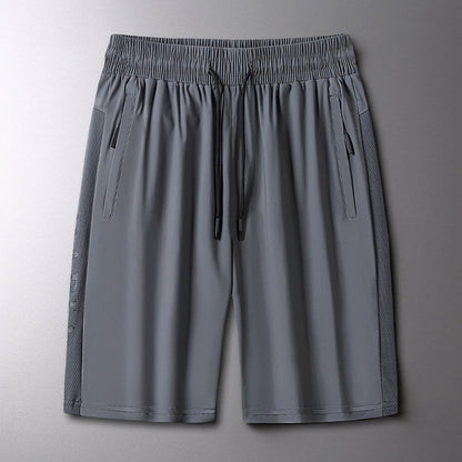Short homme en soie glacée