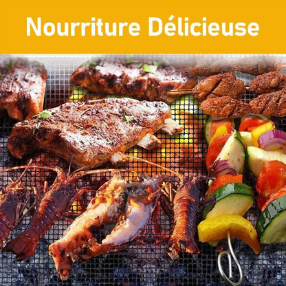Tapis de Barbecue en PTFE (3 pièces)