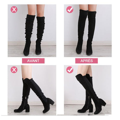 Sangle antidérapante pour bottes au genou