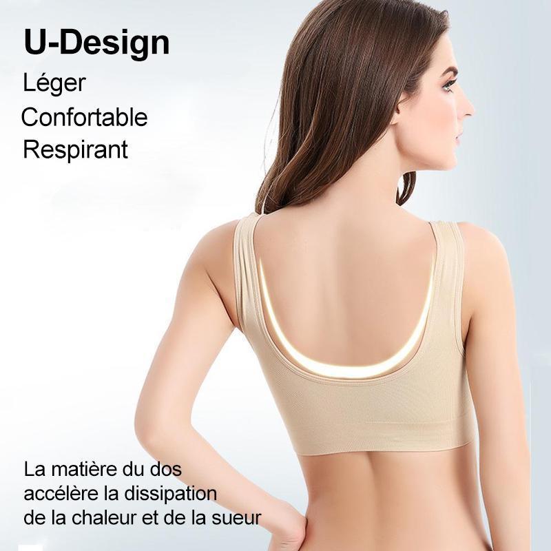 Soutien-Gorge de Sport Confortable Respirant-3 Pièces