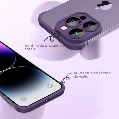 🔥Étui en silicone pour lentilles de téléphone