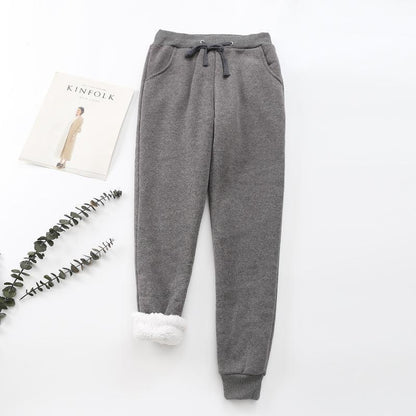 Pantalon de Survêtement Chaud en Cachemire D'hiver