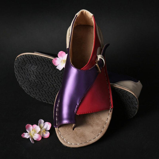 Sandales Cuir Femmes Plates