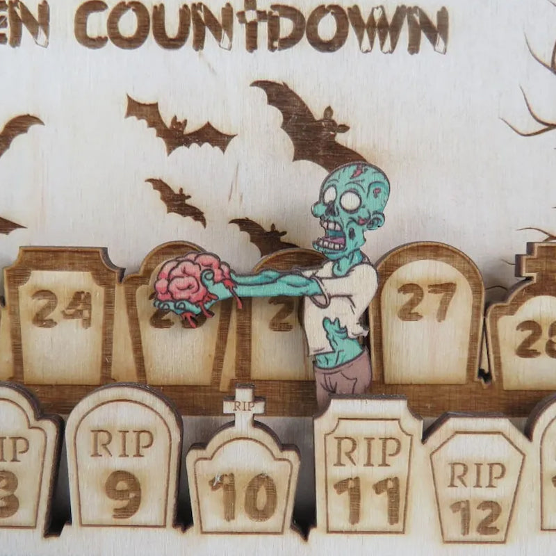 🎃Calendrier du compte à rebours d'Halloween🎃